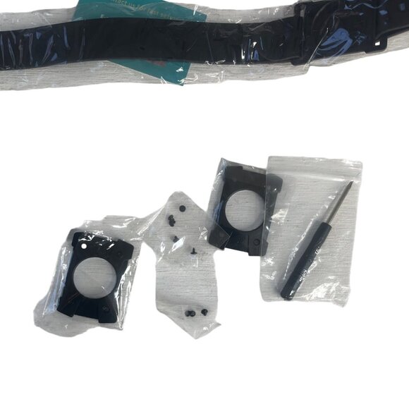 AZXL Airtag Dog Collar Holder Set Brown Black 2 Pack Adjustable Size Includes To - Picture 9 of 9